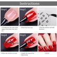 thumbnail image 4 of Nail Sticker Creative DIY Nail Decal Nail Art Decoration for Home Nail Salon, 4 of 8