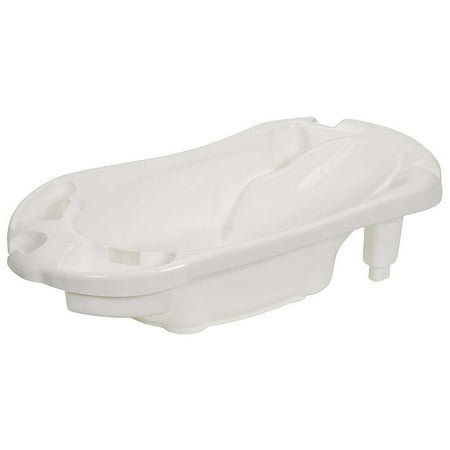 Splash Newborn to Toddler Bathtub, White, Accommodates babies and toddlers 0 2 years of By Safety