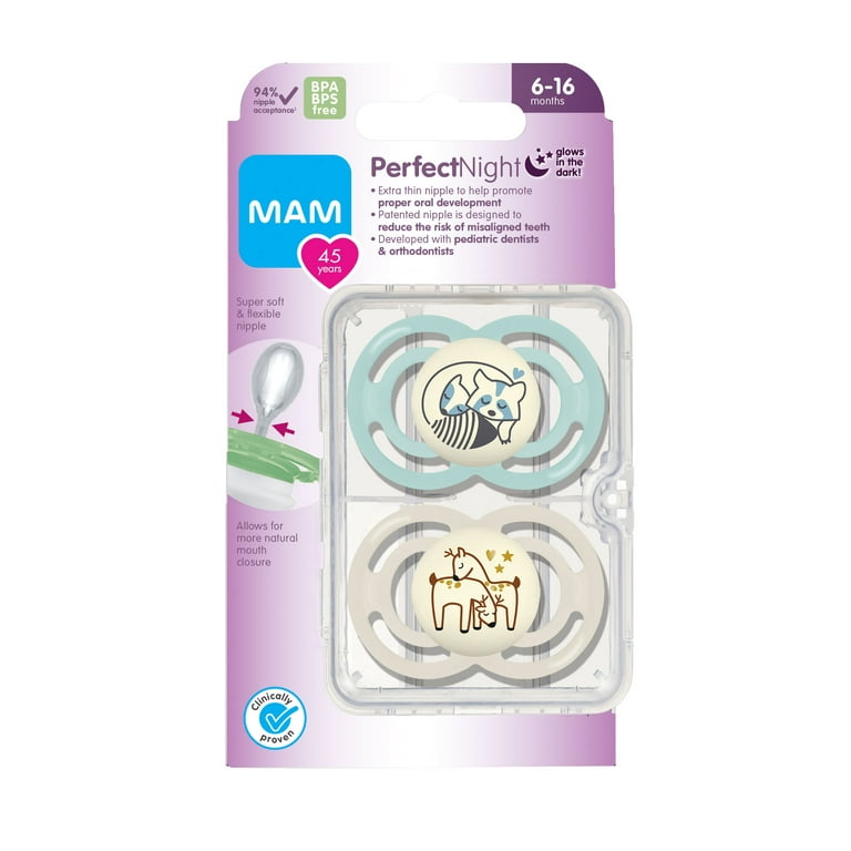 MAM Perfect Night Newborn Pacifier (2-6 Months)Single