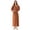 coffee, variant on Women’s Thick Long Robe with Contrast Piping V-Neck – Soft Warm Winter Housecoat with Waist Belt and Side Pockets