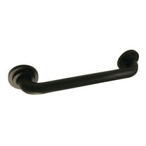 Kingston Brass DR414120 Manhattan 12-Inch Decorative 1-1/4-Inch OD Grab Bar, Matte Black
