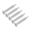 thumbnail image 4 of Tornillos de cabeza cruzada, 100 piezas de taladro de cabeza avellanada, tornillos de taladro avellanados de repuesto, calidad superior, 4 of 9