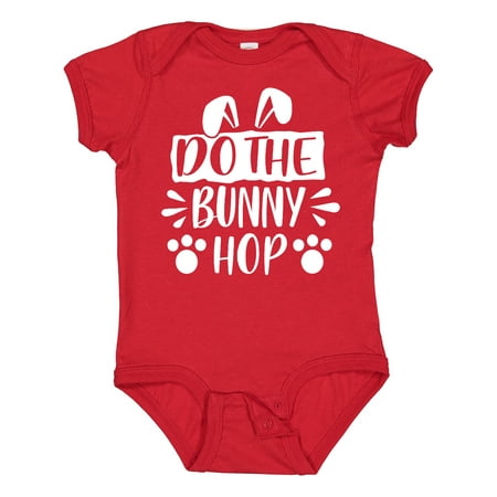 

Inktastic Easter Do the Bunny Hop with Cute Ears and Feet Gift Baby Boy or Baby Girl Bodysuit