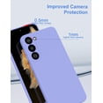 thumbnail image 4 of Case for Samsung Galaxy S23 6.1 Inch, Thin TPU with Camera Protection Soft Interior Slim Phone Case for Galaxy S23 2023 - Lavender, 4 of 13