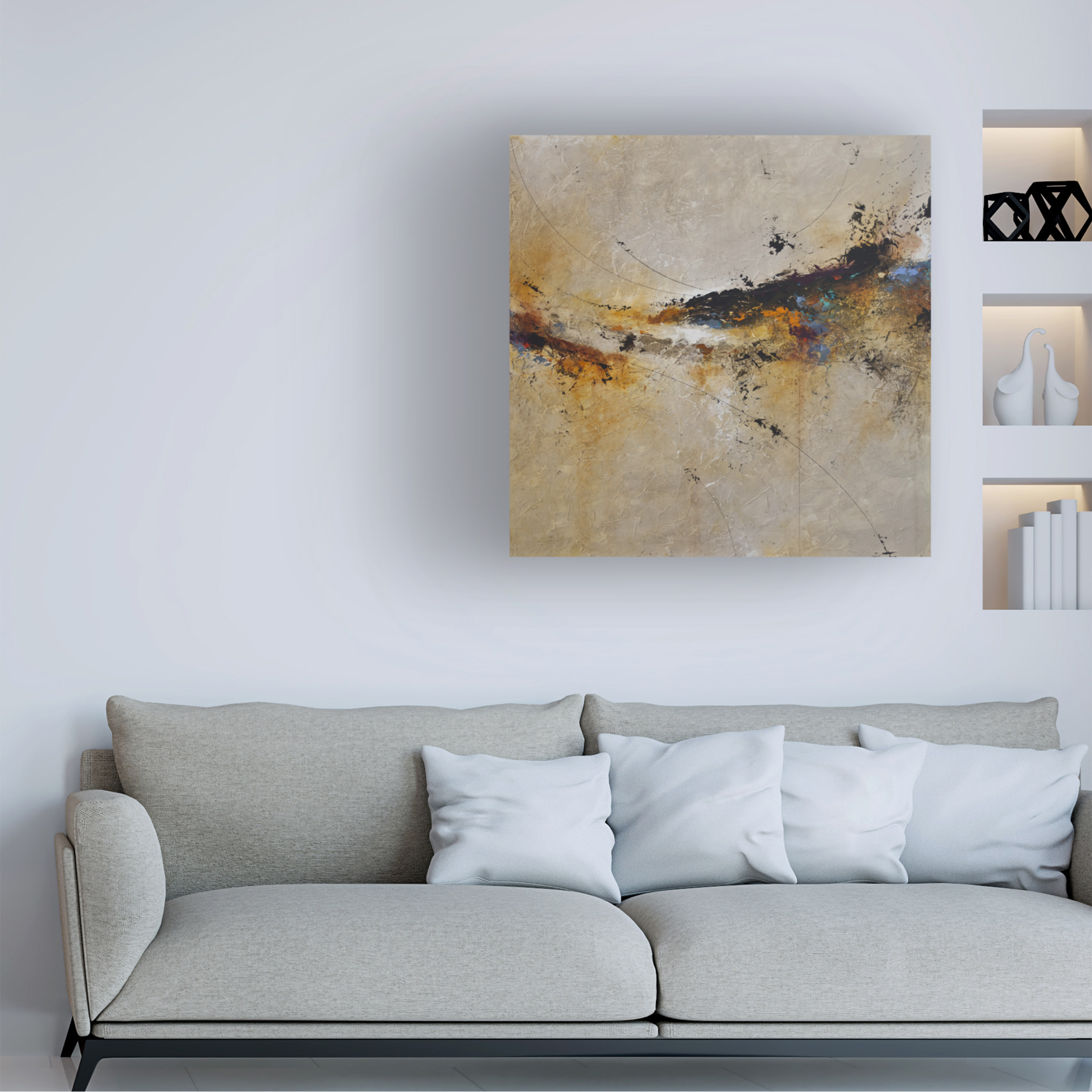 Trademark Fine Art "Tranquil Reflections" Canvas Art by CH Studios