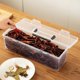 thumbnail image 5 of Spice Storage Box | Food Grade Plastic | Yellow | Kitchen Cabinet Organizer | Portable Handheld Seasoning Container | Sealed Moisture Proof | 13.58x3.70x4.72 in | 1 Pc, 5 of 6
