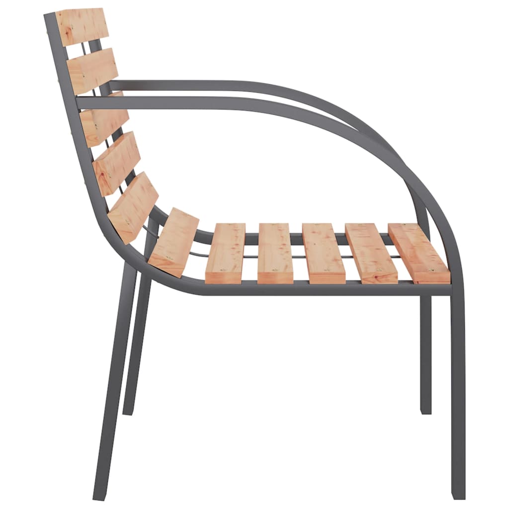 Kepooman Outdoor Patio Solid Wood Armchair with Back for Deck Lawn Porch Garden, Brown Kepooman Outdoor Patio Solid Wood Armchair with Back for Deck Lawn Porch Garden, Brown