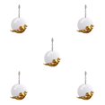 thumbnail image 1 of relayinert Stylish Backflow Incense Holder for Relaxing Tea Ceremony in Office Green Auspicious clouds 5Set, 1 of 6