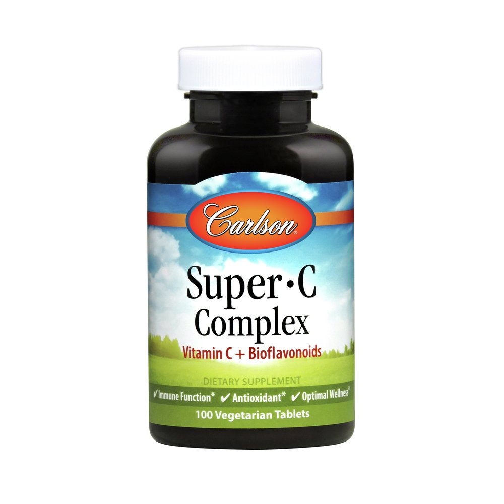 Super C Complex Carlson Laboratories 100 Tabs