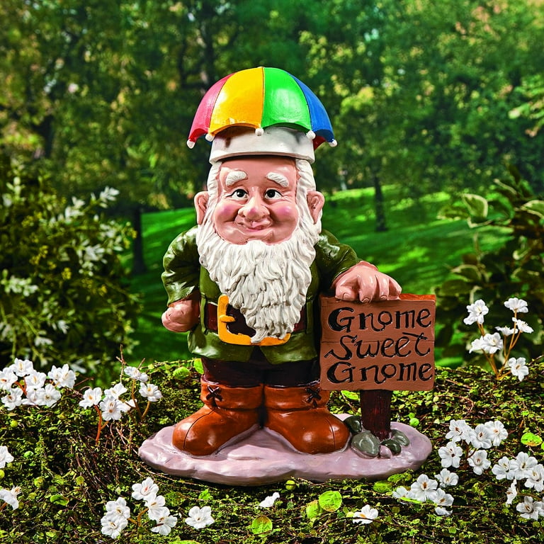 Fun Express Set Of Gnome Hats - Outdoor Garden Home Decor - 4