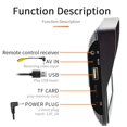 thumbnail image 3 of Player Car Wireless MP5 Player, 7-inch Portable Wireless WIFI Radio Car Multimedia Player Touch Screen FM  Auto Mirror Link BT 5.1 Car Stereo Player, 3 of 7