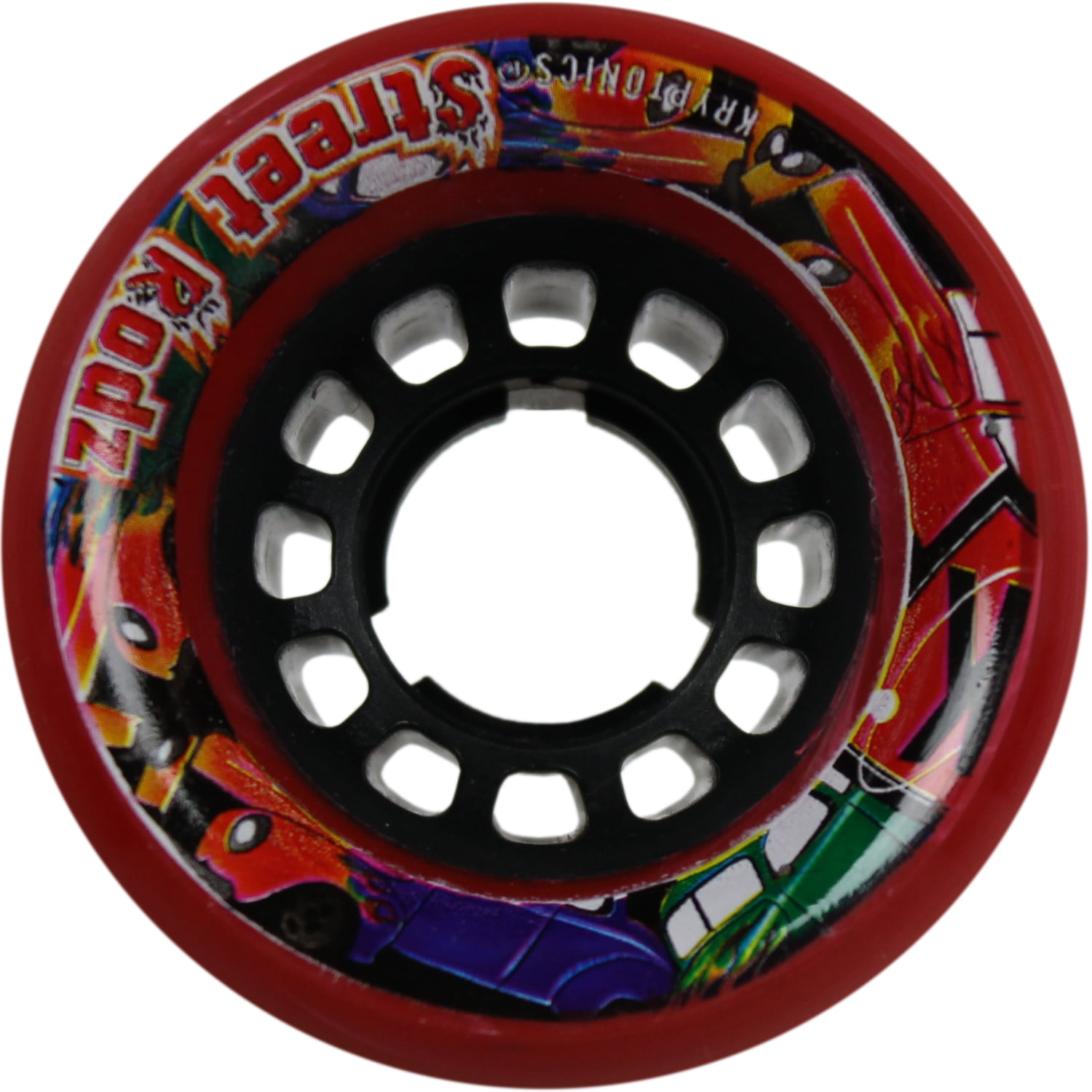 8 Wheels Color: Natural/Chrome Inline Wheels 90MM 100 MM 100MM 84A KRYPTONICS Next