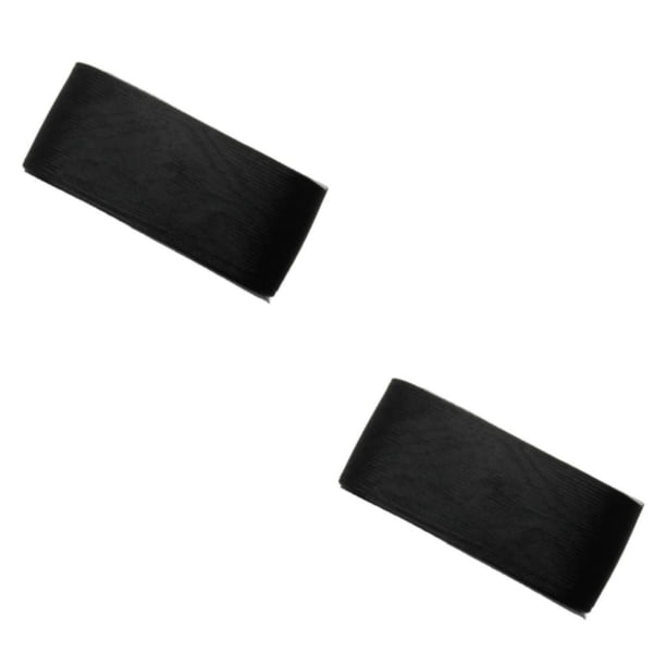 Toystoory Cinta de poliéster elegante, cinta decorativa de red para boda, costura, manualidades, favores Negro 2Conjunto