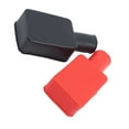 thumbnail image 2 of Maoww 1 Pair ABS Car Battery Cap Replacement Protective Solid Color Modified Automotive Vehicle Protector Guard, 2 of 8