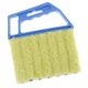 thumbnail image 1 of Cepillo de microfibra para ventanas, aire acondicionado, plumero, limpiador de suciedad Blue Handle + Yellow Brush, 1 of 8
