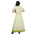 thumbnail image 4 of Moomaya Printed Elegant Crop Top And Long Skirt Set Ethnic Dresses For Women, 4 of 6