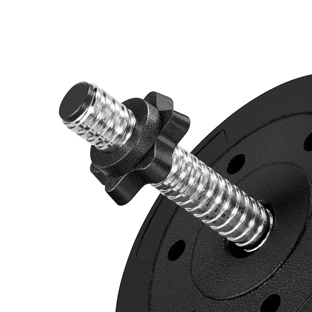 Renwick 33 lb Adjustable Dumbbell Weight Set for Home Gym,Black