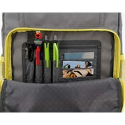 J WORLD Sunlight 18 Rolling Backpack, Grey