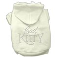 thumbnail image 1 of Bad Kitty Rhinestud Hoodie Cream Xs (8), 1 of 1