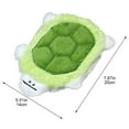 thumbnail image 3 of Jiibva Plush Turtle Pencil Case, Cartoon Pen Case Kawaii Pen Holder Pencil Pouch Zipper Stationery Bag Makeup Pouch, 3 of 7