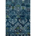 thumbnail image 1 of Art Carpet 841864109849 2 x 4 Pi Bastille Collection Émergent Tapis de Zone Tissée, Sarcelle, 1 of 2