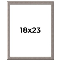 18x23 Frame Grey Real Wood Picture Frame Width 1.25 inches | Interior Frame Depth 0.5 inches | Hans