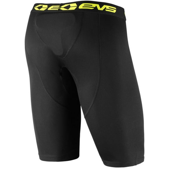 EVS Unisex-Adult TUG Bottom - Vented Short (Black, Small)