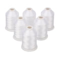 thumbnail image 2 of 1500 Meters Mini-King Spool 60WT Machine Embroidery Bobbin Fill Thread White Black for Sewing Embroidery Machines, 2 of 6