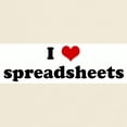 thumbnail image 3 of CafePress - I Love Spreadsheets Light T Shirt - Men's Classic Graphic T-Shirt, 3 of 4