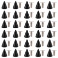 thumbnail image 1 of FONDOTIN 50Pcs Punk Style Cone Rivet Studs DIY Clothing Accessories Metal Spike Details, 1 of 7