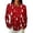 Red#20819BB, variant on Garbnen Christmas Womens Polo Shirts Merry and Bright Prints Graphic Funny Golf Shirts for Women Xmas Button Down Long Sleeve Fall Winter Relaxed Fit Women shirts