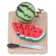 thumbnail image 4 of Juguete de sandía para casa de muñecas 1:12 modelo de tabla de cortar cuchillo decoración de frutas de arcilla en miniatura ANGGREK Otros, 4 of 8
