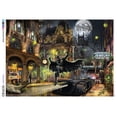 thumbnail image 5 of Ceaco - Thomas Kinkade - DC Comics - Batman Gotham City - 1000 Piece Interlocking Jigsaw Puzzle, 5 of 8
