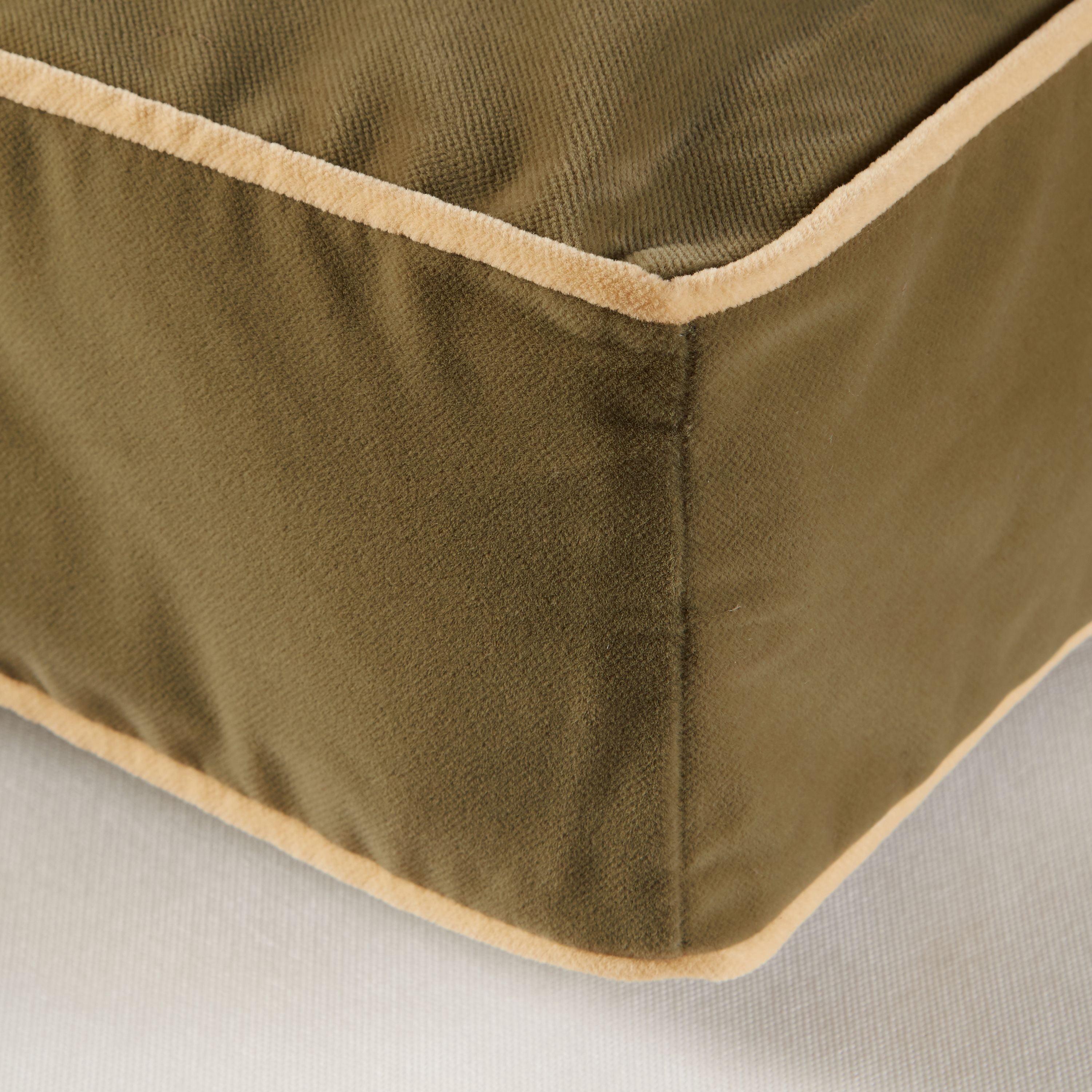 Happy Hounds Buster Rectangle Pillow Style Dog Bed, Moss, Large (48 x 36 in.)