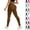 22# Coffee, variant on Anti Cellulite 3D Leggings for Women Butt Lifting Tummy Control High Waisted Compression Resistance Band Yoga Pants Light Purple XS