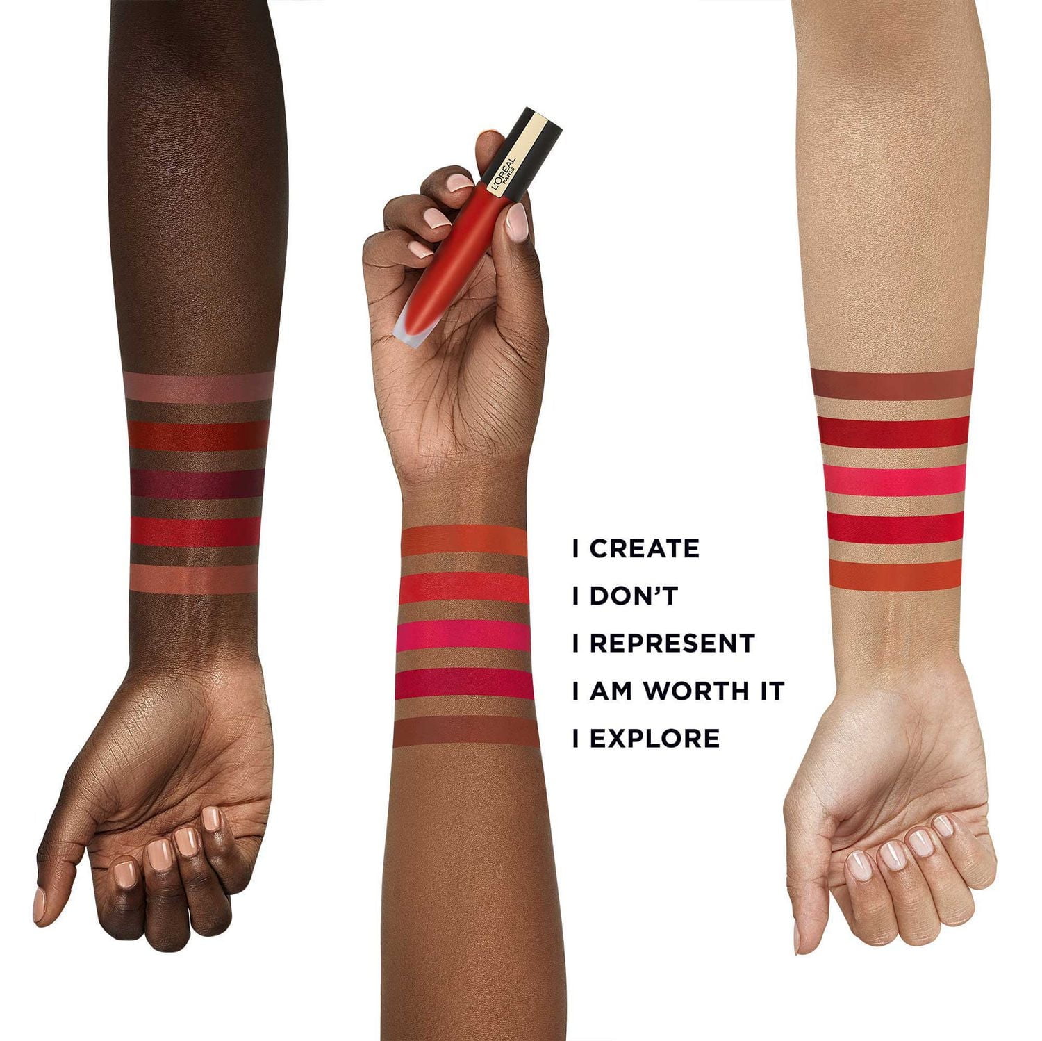 L'Oreal Paris Rouge Signature Lipstick, 6.3 mL