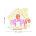 thumbnail image 3 of Christmas Neon Sign Light LED Neon Light for Wall Tabletop Display Hanging or Standing Holiday Light Decor for Party Home, 3 of 6