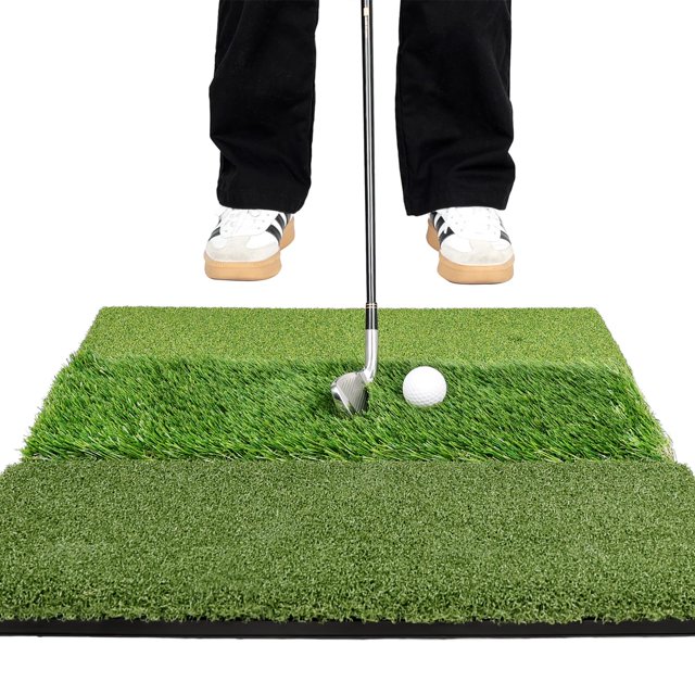 Alfombrilla de golf BIRDIEBLAST Premium con acolchado de espuma de 10 mm