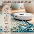 thumbnail image 6 of Design&I 6'x9' Ultra Soft Area Rug, Nautical Round Seashell Starfish Compass Maritime Vintage Motif None Fluffy Washable Non Shedding for Guest Room Bedroom Living Room, 6 of 7