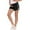 Black, variant on Joau Maternity Workout Shorts Quick Dry Underbelly Running Yoga Athletic Shorts with Pockets Pregnancy Summer Loose Fit Short Pants