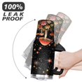 thumbnail image 6 of 40oz Colorful Botanical Mushroom Stainless Steel Flip Straw Tumbler Spill Proof Travel Cup Double Wall Vacuum Insulated Coffee Mug with Top Handle, 6 of 6