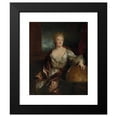 thumbnail image 2 of Nicolas de Largillière 12x14 Black Modern Framed Museum Art Print Titled - Portrait of Gabrielle-Emilie Le Tonnellier De Breteuil, Marquise Du Chatelet, 2 of 5