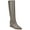 Graphite Leather, variant on Franco Sarto Womens Estella Leather Pointed Toe Knee-High Boots