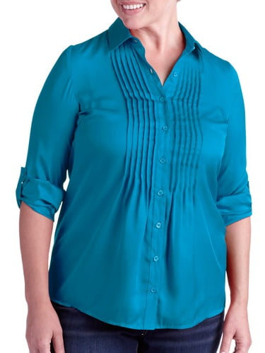 white blouse walmart