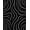 Black, Pattern 3, variant on ODIKA 4'x6' Machine Washable Non-Slip Area Rug, Ripple Wave Neutral Non Shedding Modern Luxury High Traffic Rug, Beige, 562749