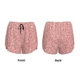 thumbnail image 5 of Haiem Rose Gold Glitter Women's 2 in 1 Running Shorts - Lightweight Athletic Workout Gym Yoga Breathable Sports Shorts Liner with Phone Pockets-X-Large, 5 of 9