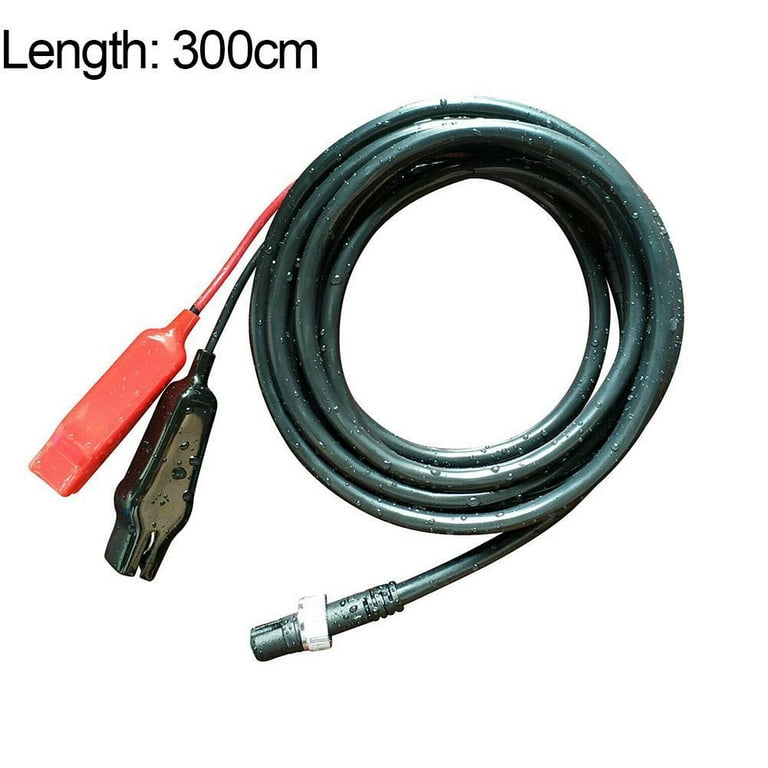 Power Cord For Daiwa/ Electric Fishing Reels Power Cable Battery Connecting  Line Double Connectors Cable M8B8 