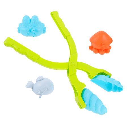 OFFIGAM 5-Piece Set Snow Toys Kit Assorted Color Makers For Outdoor Winter