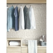 NuWallpaper Terrene Vinyl Peel And Stick Wallpaper, 216-in by 20.5-in, 30.75 sq. ft.