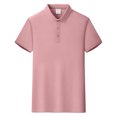 thumbnail image 3 of Mens Classic Polo Shirt Short Sleeve Plain Solid Golf Tee for Men Soft Breathable Lightweight 3 Button Collared Casual Work Top, 3 of 5